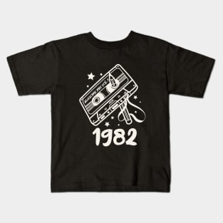 Awesome Mix Vol. 1 1982 Cassette Tape Vintage Kids T-Shirt